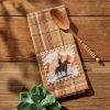 Cactus Creek Plaid Decorative Dishtowel