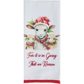 In Giving That We Receive Dishtowel