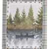 Horizon Plaid Decorative Dishtowel