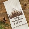 Mountain Breeze Decorative Dishtowel