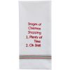 Stages Of Christmas Shopping Dishtowel