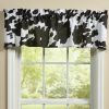 Cowhide - Holstein Valance 14"L