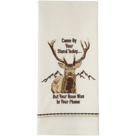 Came By Your Stand Decorative Dishtowel