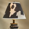 Cowhide - Holstein Lampshade 12"