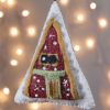 Cabin Felt Ornament