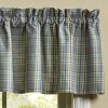 Horizon Plaid Valance 14"L