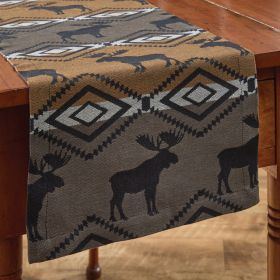 Moose Lodge Jacquard Runner 36"L