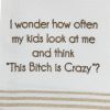 Crazy Dishtowel