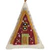 Cabin Felt Ornament