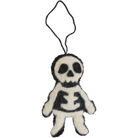 Skeleton Felt Ornament