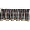 Colton Lined Layered Valance 16"L