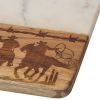 Cowboy Cutting Board with Spreader