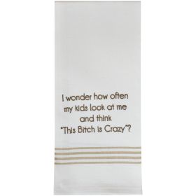 Crazy Dishtowel