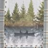 Horizon Plaid Lined Patch Valance 14"L