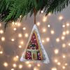 Cabin Felt Ornament