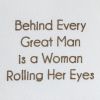 A Woman Rolling Her Eyes Dishtowel