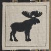 Teton Basin Moose Dishtowel