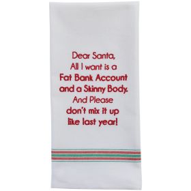 Tree Isn't The Only Thing Getting Lit Dishtowel