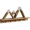 Mountain Refuge Shelf With Hooks