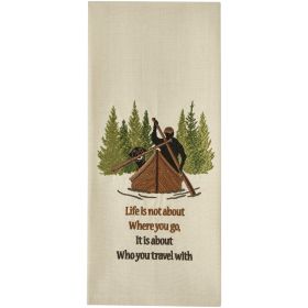 Who You Travel With Dishtowel