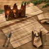 Cactus Creek Plaid Runner 54"L