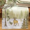 Woodland Winter Runner 54"L