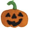 Jack O Lantern Felt Ornament