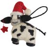 Christmas Cow Felt Ornament