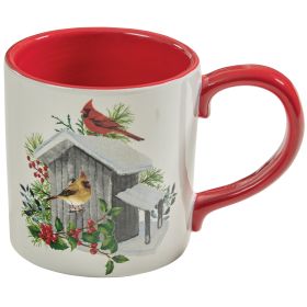 Holiday Cardinal Love Mug