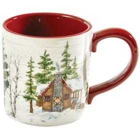 Snowflake Lodge Mug