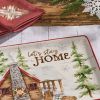 Snowflake Lodge Platter