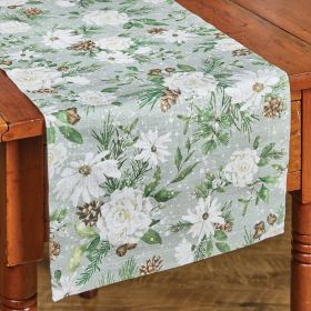 Snowflowers Runner 36"L