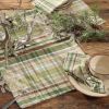 Winter Morning Plaid Runner 54"L