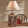 Cowboy Lantern Lamp