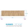 Wheat Fields Jute Runner 54"L