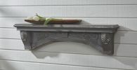 Mantle Shelf - Aged Gray