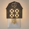 Barn Night Light - Galvanized