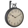 Hanging Clock with Iron Hook