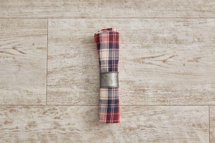 Round Cuff Napkin Ring - Galvanized