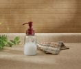 Mason Jar Dispenser - Red