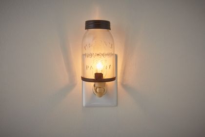 Mason Jar Night Light