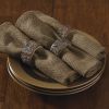 Bark Wood Napkin Rings