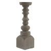 Brighton Wood Candlestick - 15"