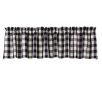 Checkerboard Star Lined Valance - Check - 72" x 14"