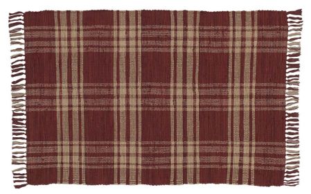 Sturbridge Rag Rug - 36" X 60" - Wine