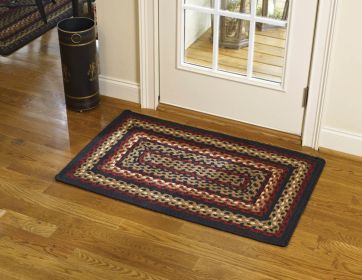 Folk Art Braided Rectangle Rug - 27" x 45"
