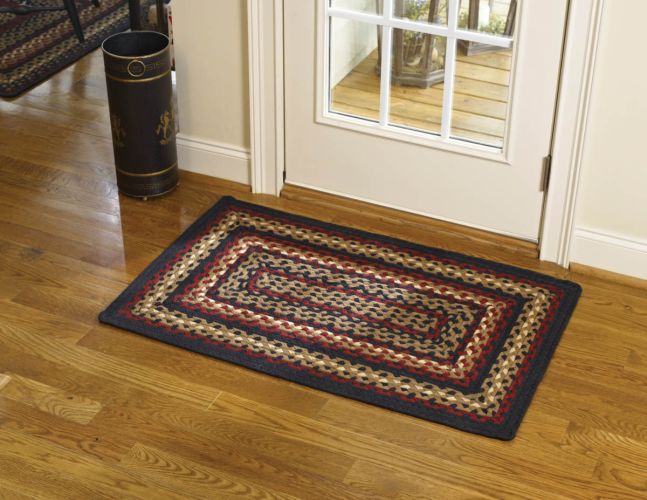 Folk Art Braided Rectangle Rug - 27" x 45"