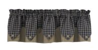 Sturbridge Lined Point Valance - Navy