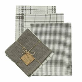 Collin 3 Dishtowel & 1 Dishcloth Set - Multi