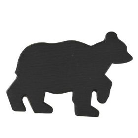 Bear Napkin Ring - Black